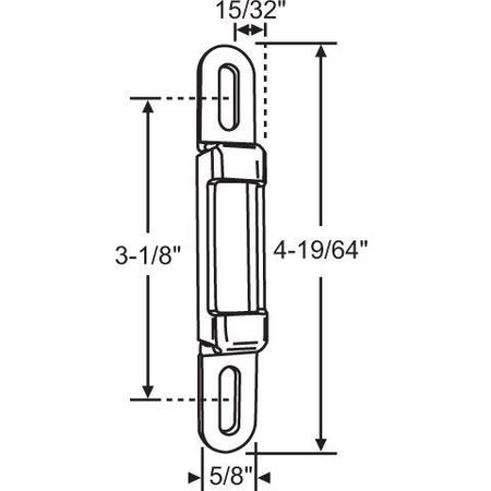 STRYBUC Keeper With Screws 12-319A